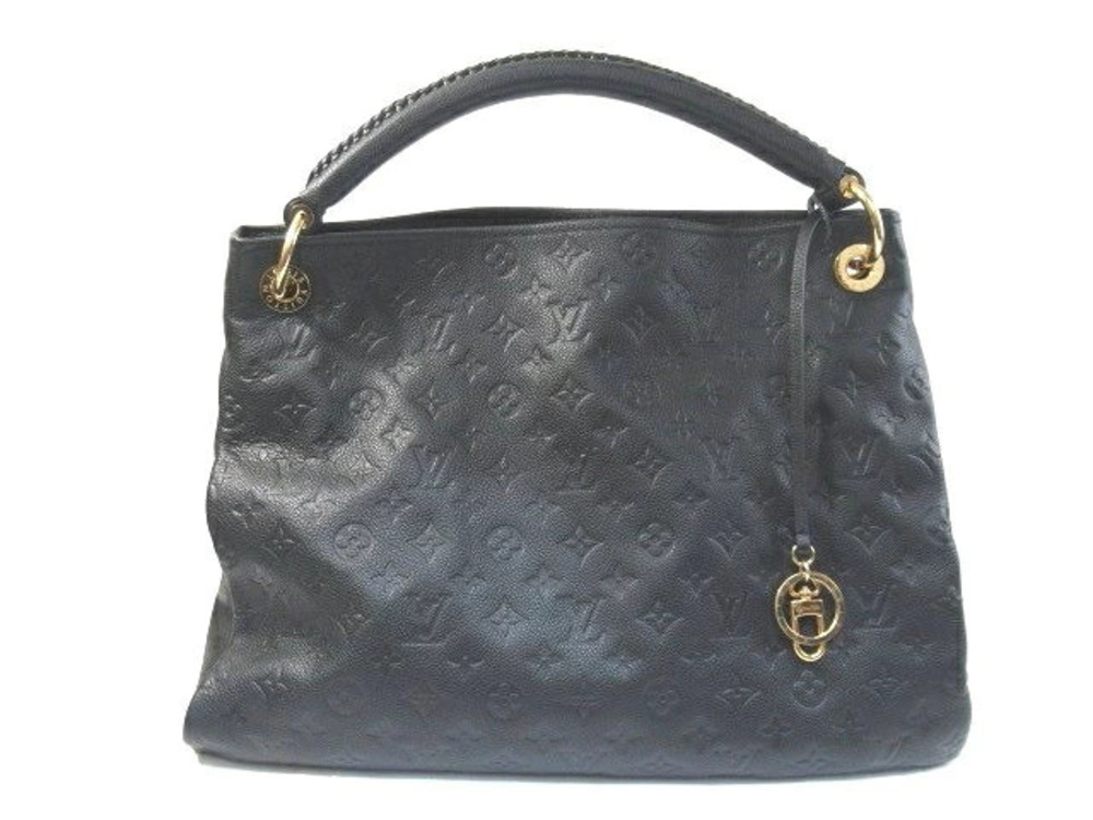 LOUIS VUITTON Monogram Empreinte Artsy Hobo Bag Noir Black